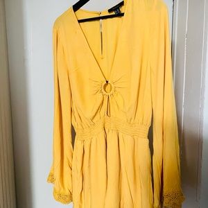 Yellow Romper size 2XL